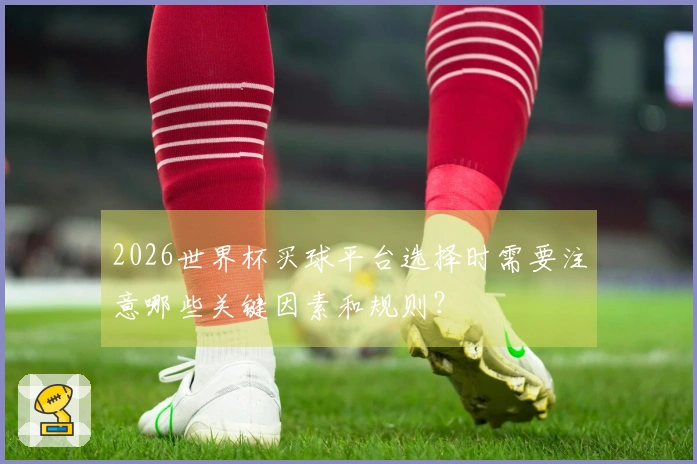 2026世界杯买球平台选择时需要注意哪些关键因素和规则？
