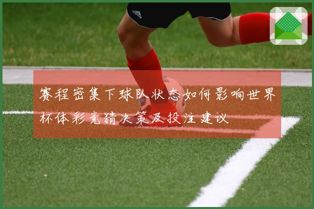 赛程密集下球队状态如何影响世界杯体彩竞猜决策及投注建议