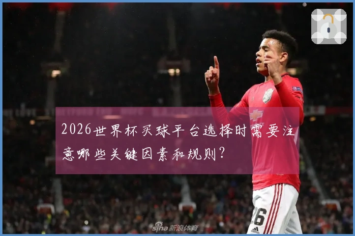 2026世界杯买球平台选择时需要注意哪些关键因素和规则？