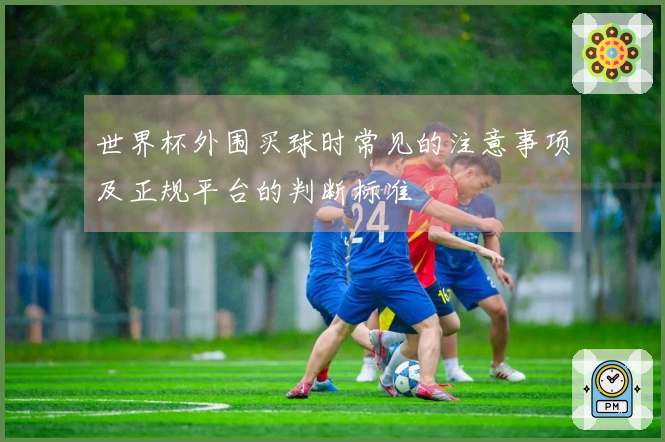 世界杯外围买球时常见的注意事项及正规平台的判断标准